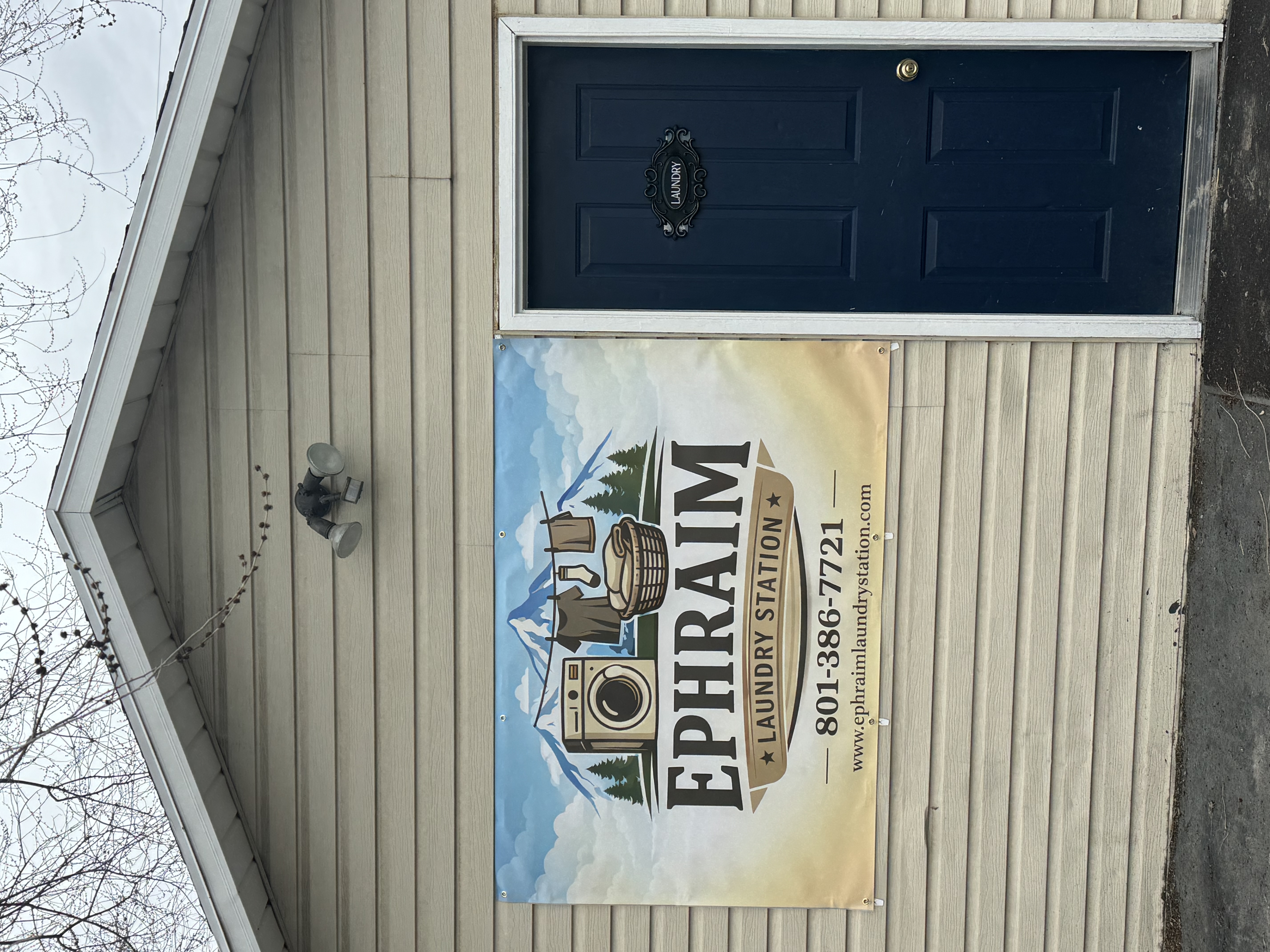 Ephraim Laundry Station exterior — 159 N 300 E Ephraim UT